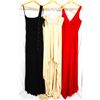 Image 1 : Lot [3] DRESSES:  [1] Yolanda Arce black gown, size 8, [1] Yolanda Arce red gown, size 8 and [1] Yol