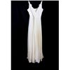 Image 1 : Lot [1] DRESS: [1] Ivory lace halter chiffon, size M