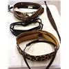 Image 2 : Lot BELTS & SHOES:  Stuart Weitzman shoes and assorted belts