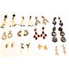 Image 1 : LOT 12 PAIR EARRINGS