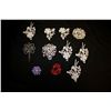 Image 1 : LOT 11 BROACHES AND PINS