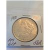 Image 1 : 1900 MORGAN SILVER DOLLAR BU MS-61