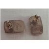 Image 2 : Zuni Inlay Silver Earrings -- Francisco A.