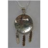 Image 2 : Navajo Sterling & Turquoise Necklace -- R. Reeder