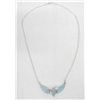 Image 2 : Navajo Turquoise & Sterling Eagle Necklace
