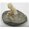 Image 2 : Vintage Indian Figure on an Abalone Shell