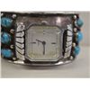 Image 4 : Navajo Old Pawn Turquoise Watch Bracelet- F Guerno