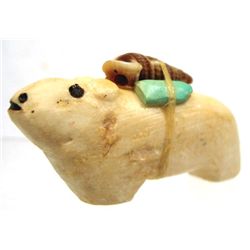 Zuni Bear Fetish w/Power Pack