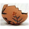 Image 1 : 1999 Taos Micaceous Polychrome Bowl -- A. Varos