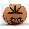 Image 2 : 1999 Taos Micaceous Polychrome Bowl -- A. Varos