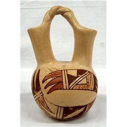 1970s Hopi Polychrome Wedding Vase -- K Collateta