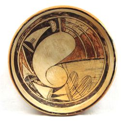 Vintage Polychrome Hopi Bowl