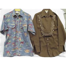 Collectible Western Shirts- Larry Mahan & Wrangler