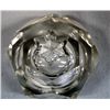 Image 2 : Vintage Open Salt Cellars Cut Crystal- Star Bottom