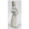 Image 1 : 1970 LLadro ''Girl with Pig'' Porcelain Figurine