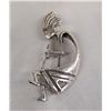 Image 1 : Hopi Sterling Silver Kokopelli Pin