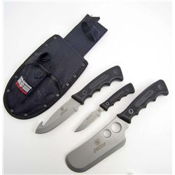 6114 - SMITH & WESSON BULLSEYE HUNTING KNIFE SET