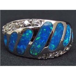 5194 - SILVER & OPAL RING