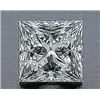 Image 1 : EGL CERT 0.91 CTW PRINCESS CUT DIAMOND H/SI2