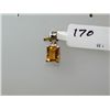 Image 1 : 6.00 CTW CITRINE PENDANT .925 STERLING SILVER