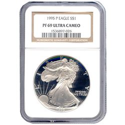 Certified Proof Silver Eagle PF69 (date of our choice)