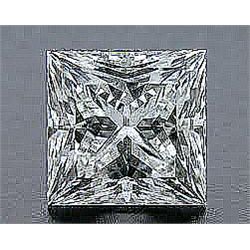 EGL CERT 1.5 CTW PRINCESS CUT DIAMOND H/VVS2