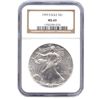 Image 1 : Certified Uncirculated Silver Eagle MS69 (date of our c