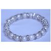 Image 1 : 81.50 CTW WHITE PEARL AND CZ BRACELET