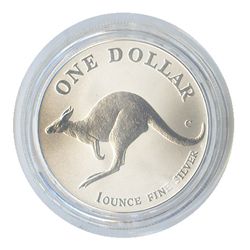 Australian Kangaroo 1 oz. Silver (date of our choice)