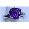 Image 1 : 17.20 CTW AMETHYST RING .925 STERLING SILVER