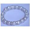 Image 1 : 94.50 CTW WHITE PEARL AND CZ BRACELET