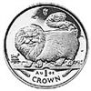 Image 1 : Isle of Man 1 Crown Silver Proof Long-Haired Smoke Cat