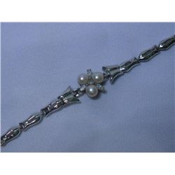 CHAMPAGNE PEARL BRACELET; AUTHENTIC PHILIPPINE PEARL;