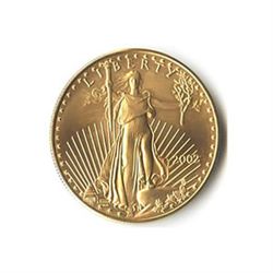 US American Gold Eagle Uncirculated One-Tenth Ounce DAT