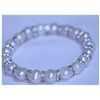 Image 1 : 100.65 CTW WHITE PEARL AND CZ BRACELET