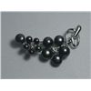 Image 1 : FLOWER STEM BLACK PEARL BROOCH AUTHENTIC PHILIPPINE PEA