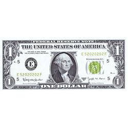 1963B $1 Barr note, UNC
