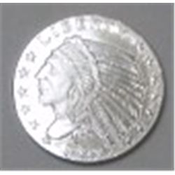 1929 SILVER INDIAN LIBERTY HEAD 1/4oz .999 FINE SILVER *MS HIGH GRADE*!!