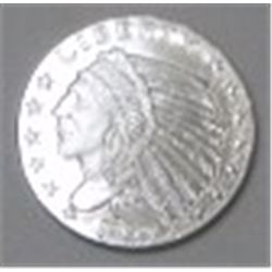 1929 SILVER INDIAN LIBERTY HEAD 1/4oz .999 FINE SILVER *MS HIGH GRADE*!!