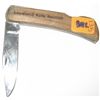Image 1 : LOVELAND AUTO AUCTION WOODEN 1 PIECE POCKET KNIFE STAINLESS STEEL! POCKET KNIFE CAME OUT OF SAFE BOX
