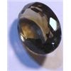24.45 CARAT *HUGE* SMOKY TOPAZ *BEAUTIFUL OVAL CUT/FACETED & POLISHED GEMSTONE*!!
