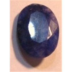 8.45 CARAT *HUGE* BLUE SAPPHIRE *BEAUTIFUL OVAL CUT/FACETED & POLISHED PRESIOUS GEMSTONE*!!