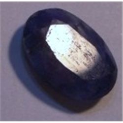 8.85 CARAT *HUGE* BLUE SAPPHIRE *BEAUTIFUL OVAL CUT/FACETED & POLISHED PRECIOUS GEMSTONE*!!