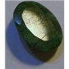 Image 1 : 14.15 CARAT *HUGE* EMERALD *BEAUTIFUL OVAL CUT/FACETED & POLISHED PRECIOUS GEMSTONE*!!