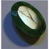 Image 1 : 14.35 CARAT *HUGE* EMERALD *BEAUTIFUL OVAL CUT/FACETED & POLISHED PRECIOUS GEMSTONE*!!
