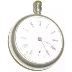 1884 UNITED STATES WATCH CO VERY OLD VINTAGE SILVERORE POCKET WATCH CASE SERIAL #5720077