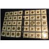 Image 1 : 4. (40) World Coins in 2" x 2" plastic pages. France through Hong Kong.