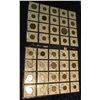 Image 1 : 5. (40) World Coins in 2" x 2" plastic pages. Hungary through Mexico. Total KM catalog value $25.85.
