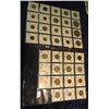 Image 2 : 6. (35)  World Coins in 2" x 2" plastic pages. Mexico through Yugoslavia. Total KM catalog value $14