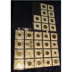 9. (30) Different Tokens, includes Golf, Tax, Gaming, Transportation, & etc. All in 2  x 2 s and pla